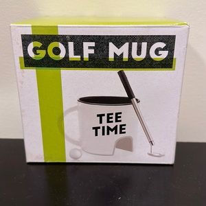 Golf Mug Tee Time Brand New in Box